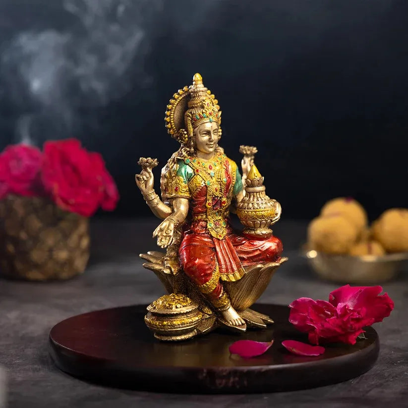 Goddess Lakshmi Devi Idol (7 inch )